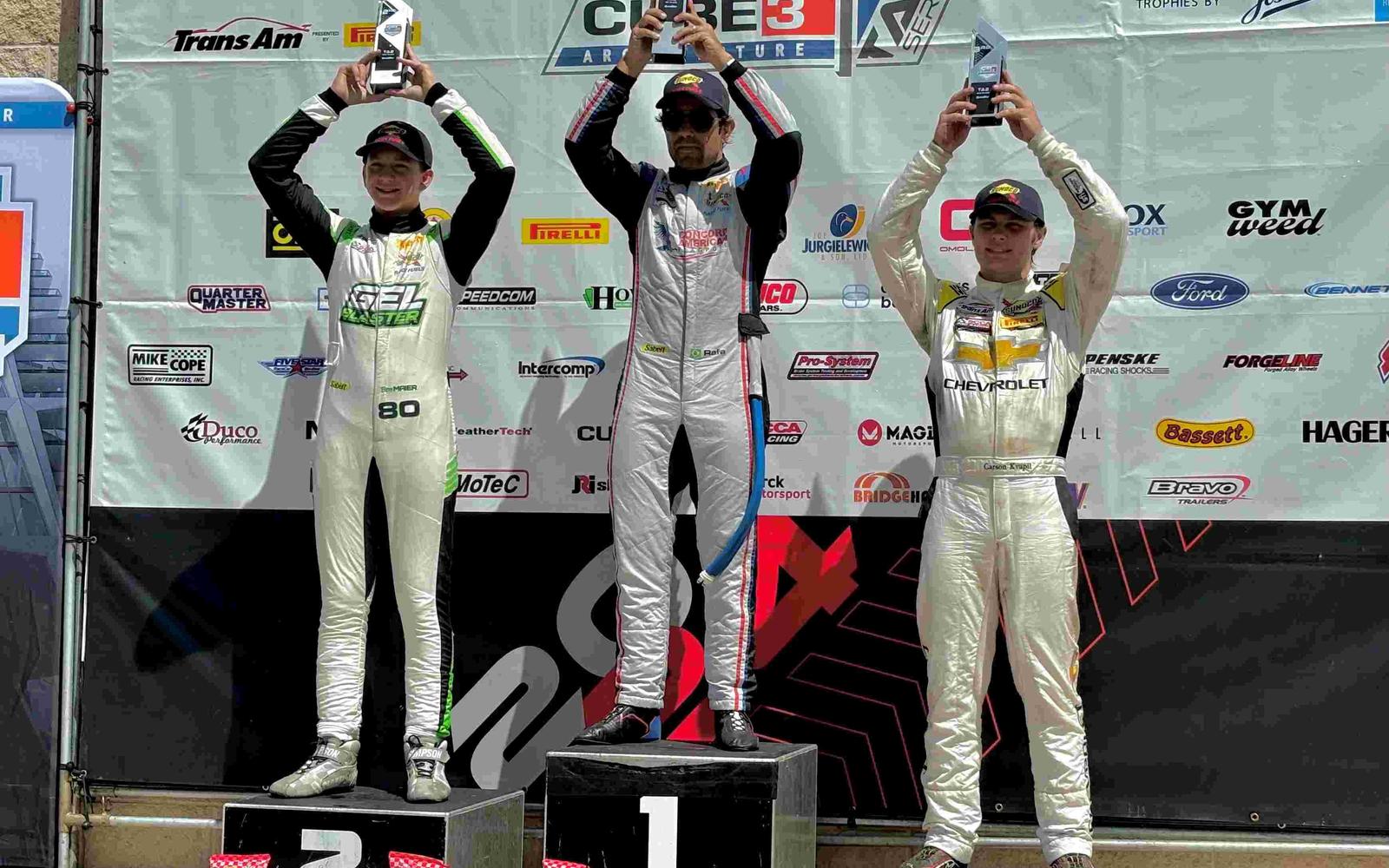 Second Straight Podium for TeamSLR at Pittsburgh
